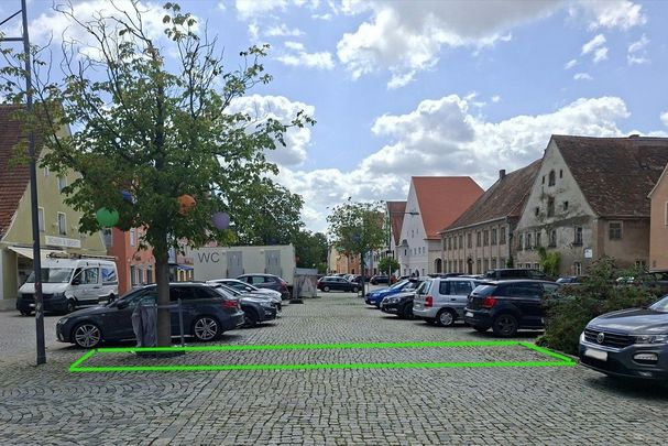 Die grüne Fläche wird gemeinsam abgepflastert!; Foto: Wolfgang Günther